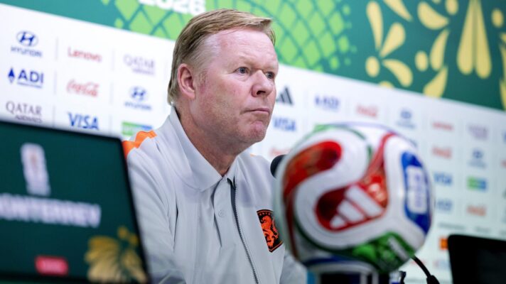 Ronald Koeman ahead of Netherlands v Morocco.