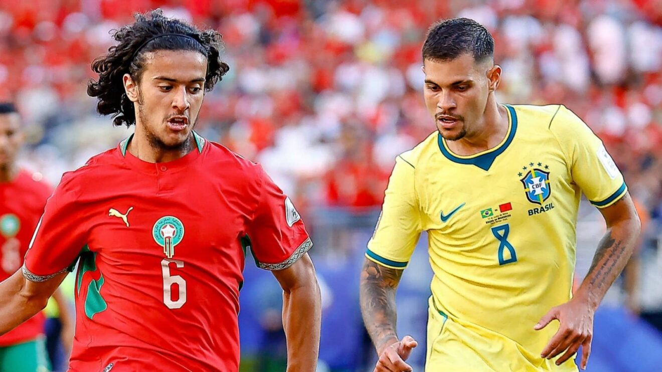 morocco starlet ayyoub bouaddi brazil ace bruno guimaraes