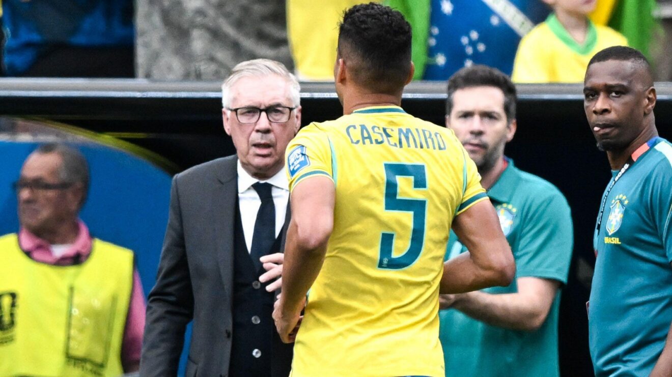 Carlo Ancelotti resisted the temptation to hook Casemiro