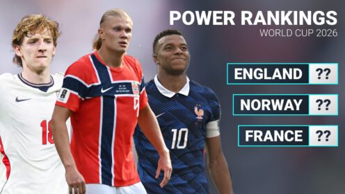 World Cup 2026 Power Rankings: Will it be Norway or England in the semi-finals?