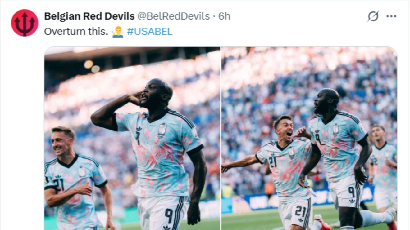 Belgium taunt US