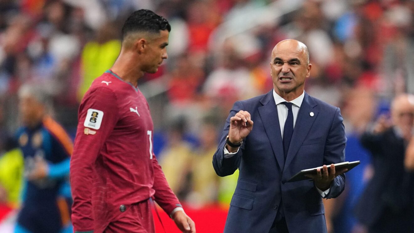 Roberto Martinez and Ronaldo