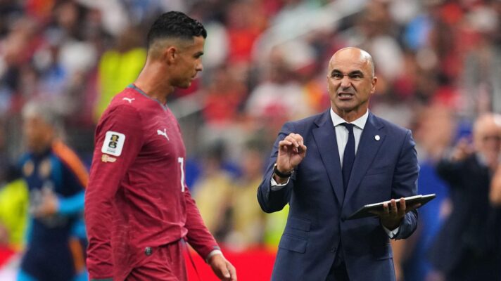Roberto Martinez and Ronaldo
