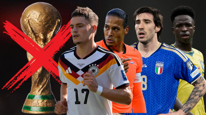 World Cup: Big countries not in quarters.
