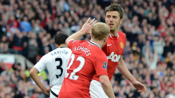 Michael Carrick and Paul Scholes