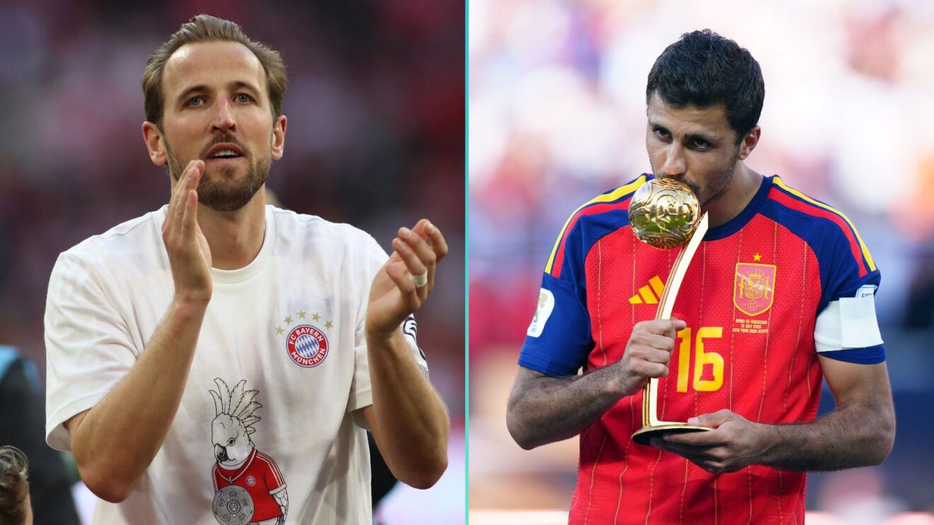 Harry Kane and Rodri