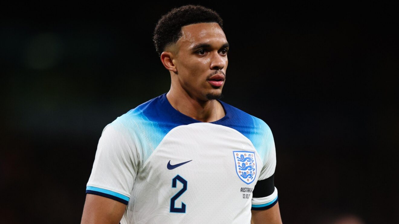 Trent Alexander-Arnold playing for England