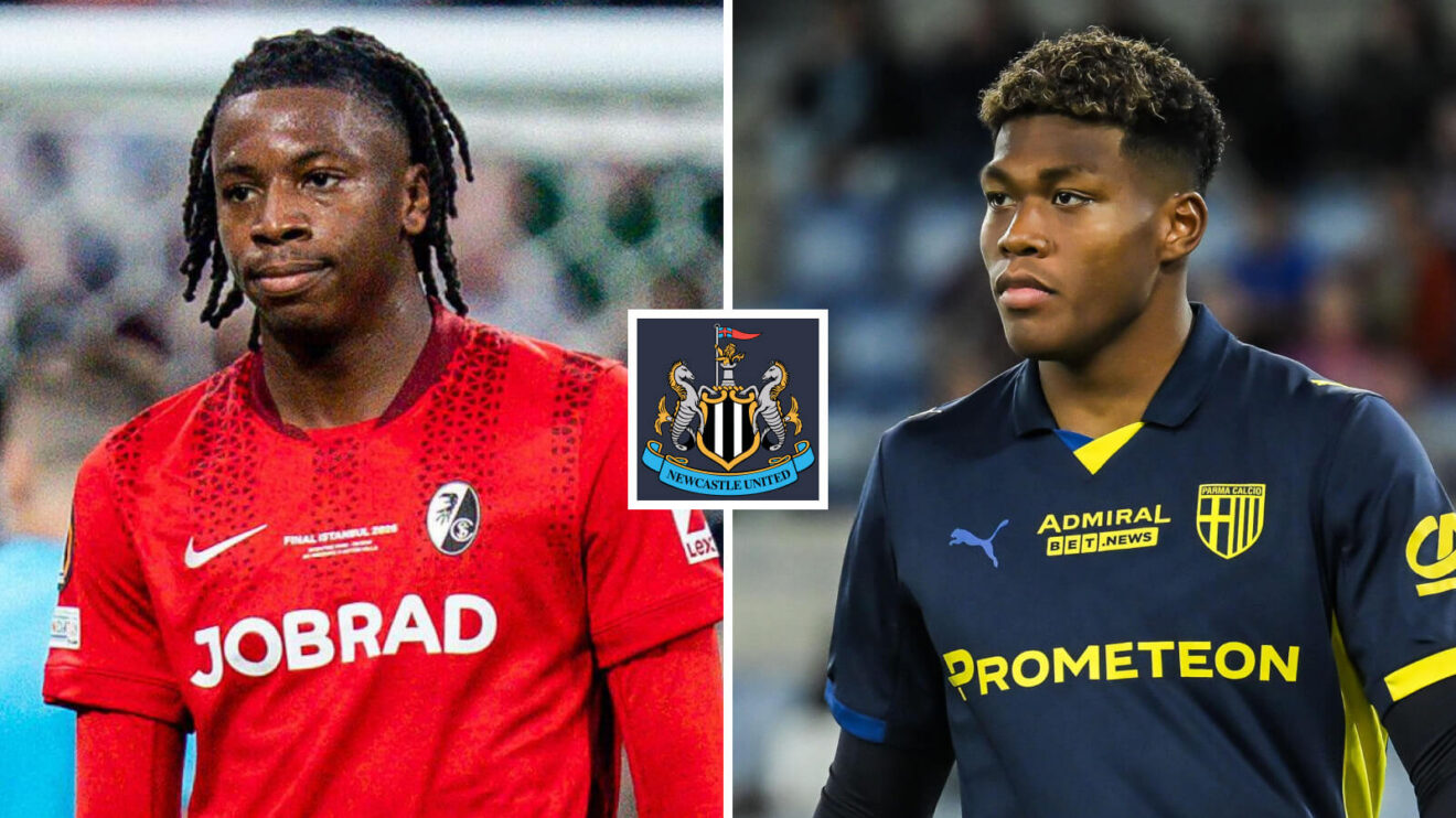 Newcastle United transfer targets Johan Manzambi and Zion Suzuki