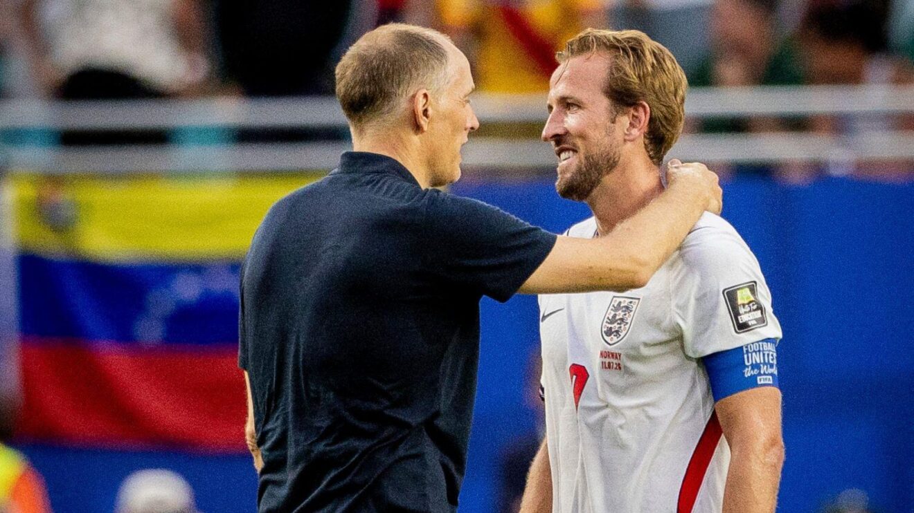 Thomas Tuchel and Harry Kane