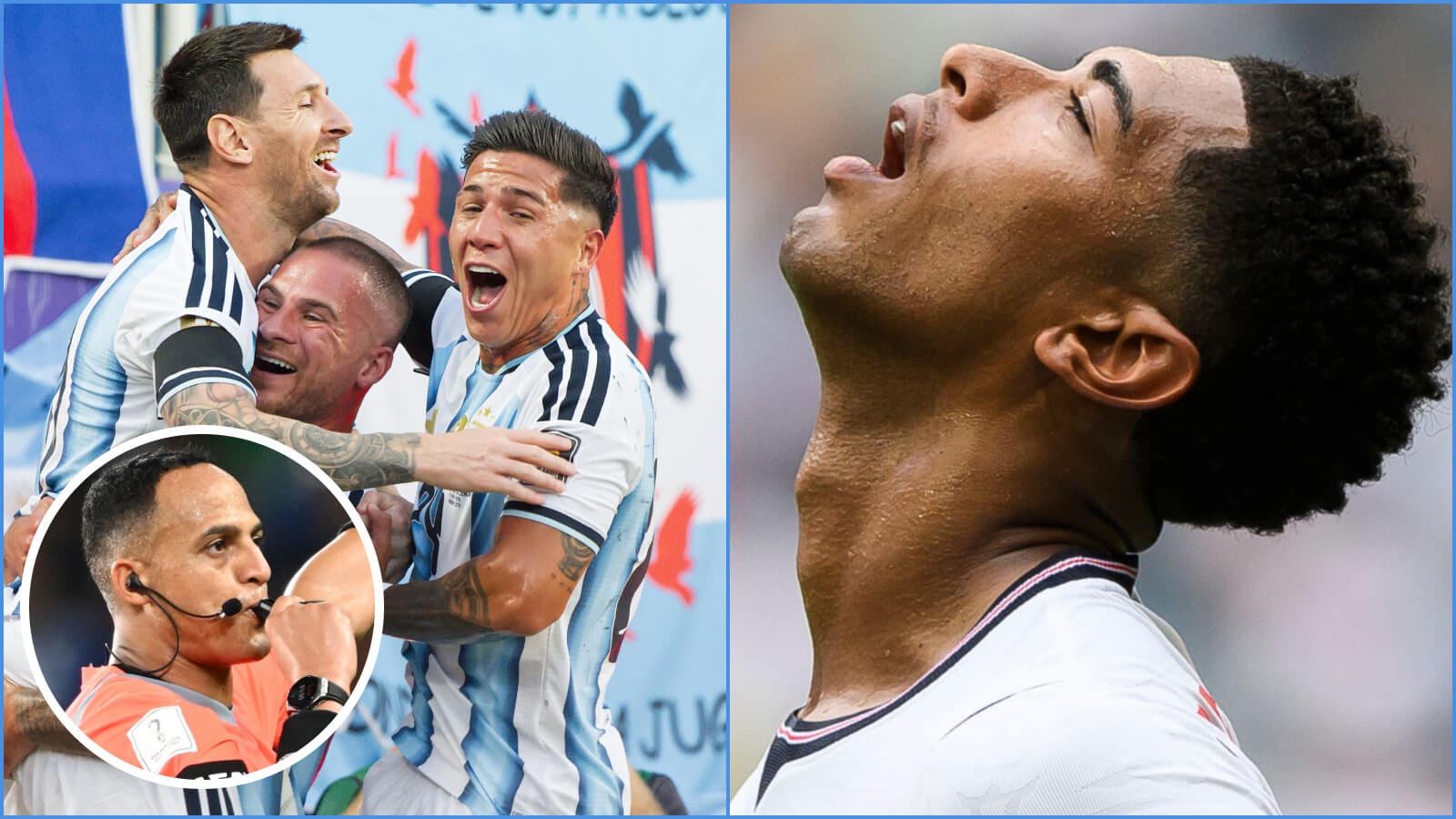 A Inglaterra deve perder a semifinal do WC, já que o “árbitro favorito” de Messi não impedirá a “suja” Argentina