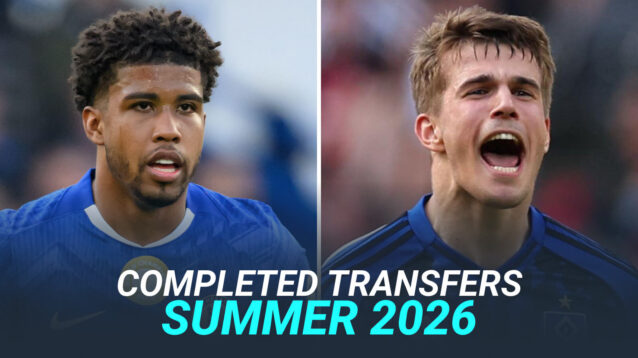 Andrey Santos and Luka Vuskovic in completed deals.