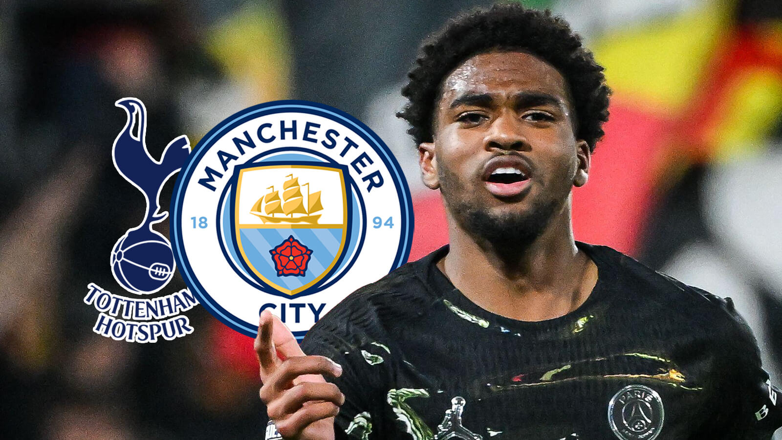 Man City quer encenar o sequestro para a sétima contratação do Tottenham que quer deixar o PSG