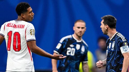 Bellingham reveals what Messi told him in heated spat as Argentina favouritism claims denied