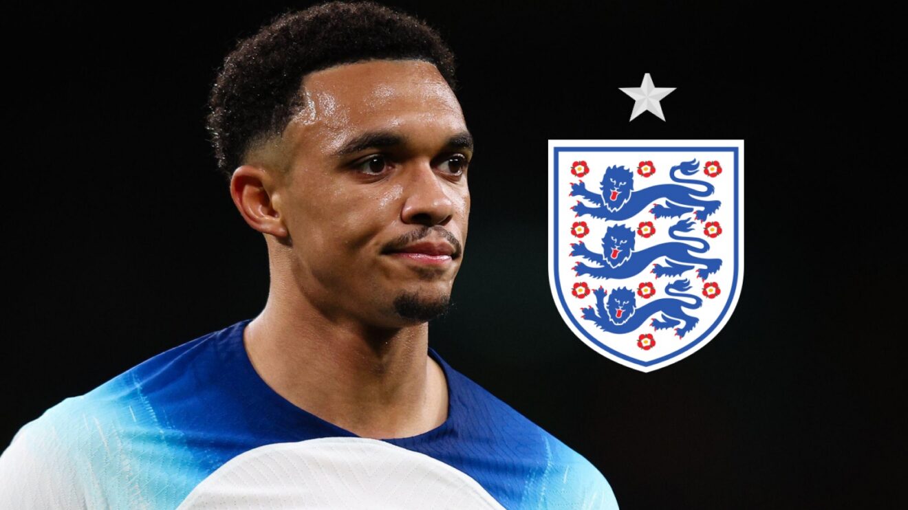 trent alexander-arnold and the england badge