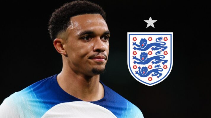 trent alexander-arnold and the england badge