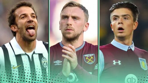 Ranking the 10 best players who stayed loyal after relegation: Bowen, Del Piero…