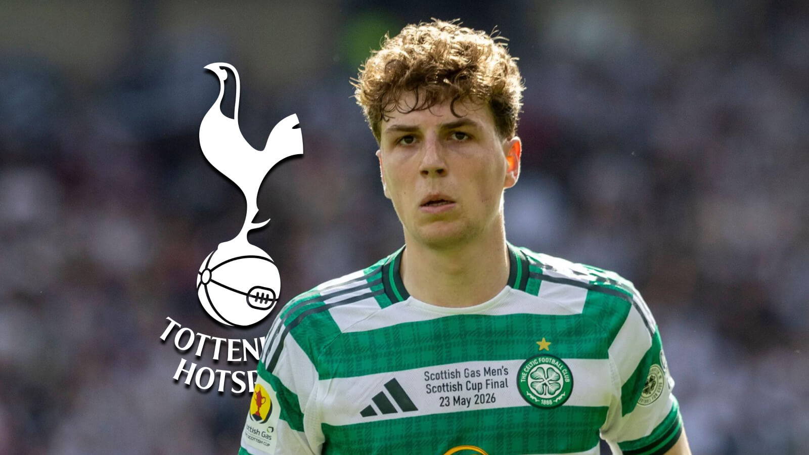 F365 Arne Engels with Spurs badge 1