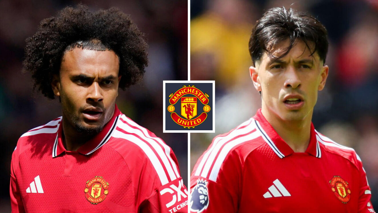 Man Utd duo Joshua Zirkzee and Lisandro Martinez