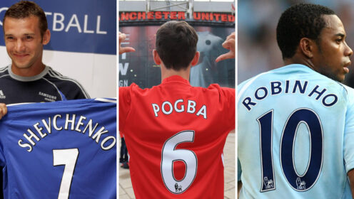What is the biggest ever Premier League signing? Pogba? Shevchenko? Wirtz? Ozil? Robinho?