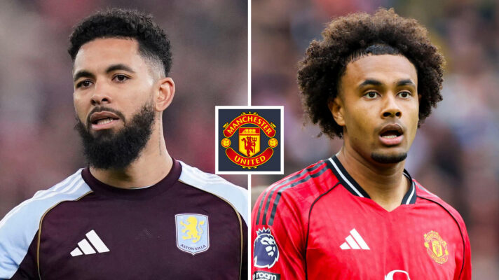 Man Utd transfer target Douglas Luiz and Joshua Zirkzee