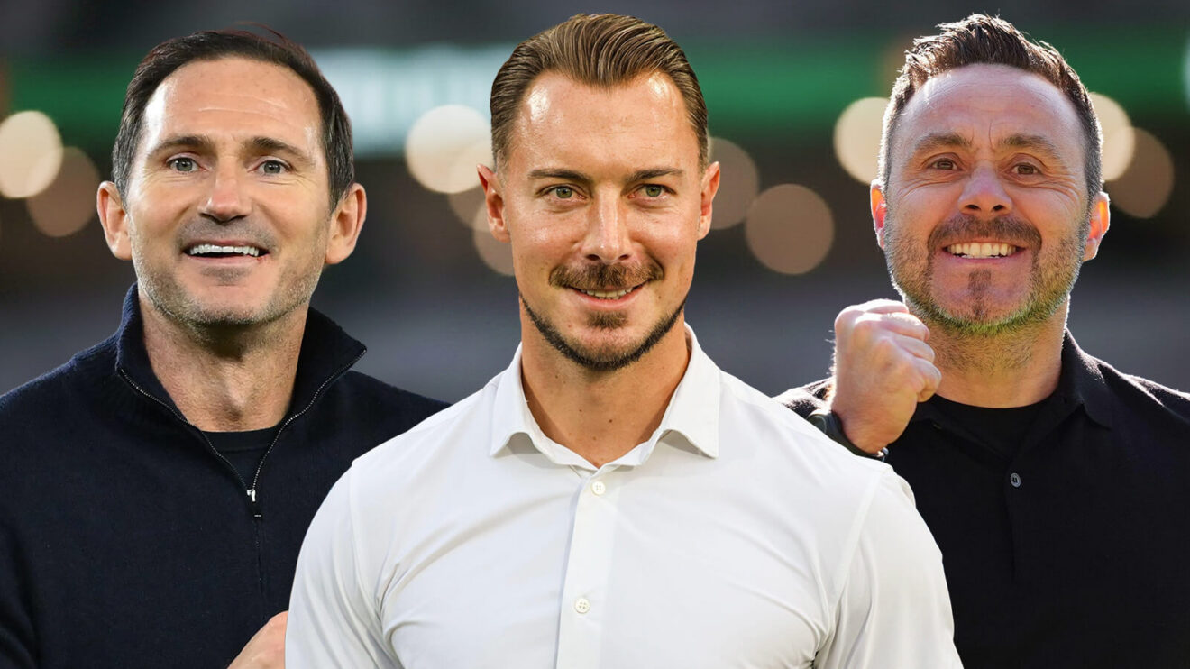 Frank Lampard, Matthias Jaissle & Roberto De Zerbi.