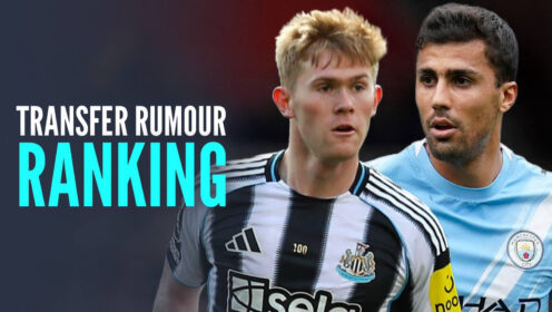 Transfer rumour ranking: Man Utd’s Lewis Hall boost? Man City’s big Rodri decision