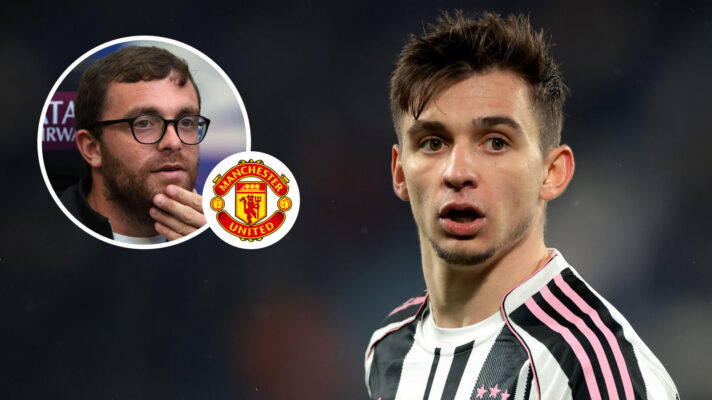 Fabrizio Romano, Manchester United and Juventus winger Francisco Conceicao - copyright F365
