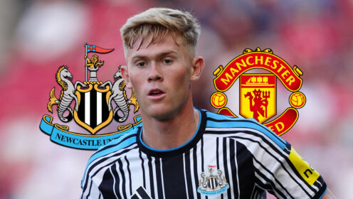 Jermaine Jenas tells Lewis Hall whether to go to Man Utd or stay at Newcastle