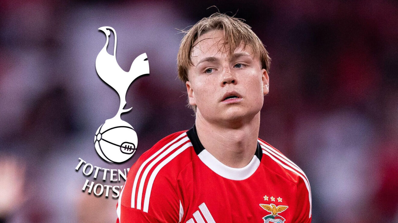 Tottenham transfer target Andreas Schjelderup