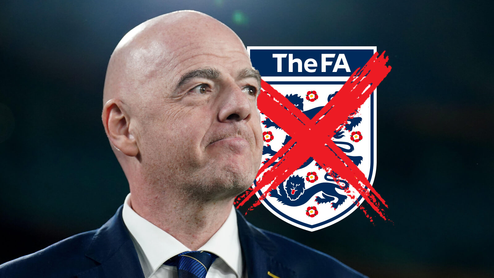 F365 Gianni Infantino with FA badge corssed out 1
