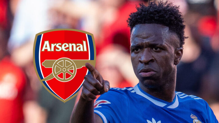 Arsenal transfer target Vinicius Junior