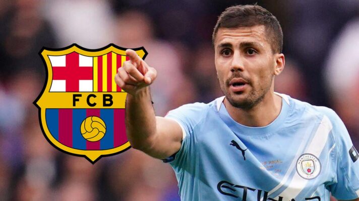Rodri is linked with Barcelona.