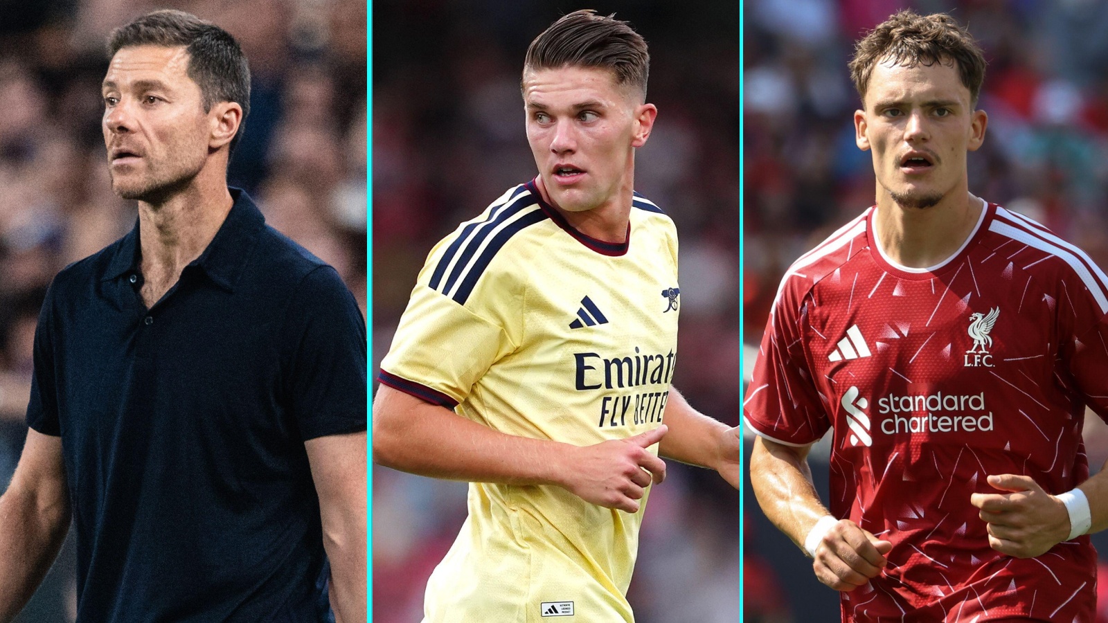 xabi alonso Viktor Gyokeres and florian wirtz