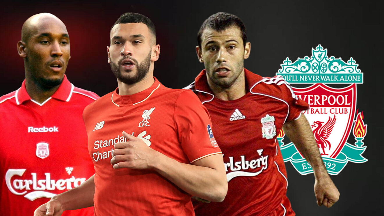 Nicolas Anelka, Steven Caulker and Javier Mascherano.