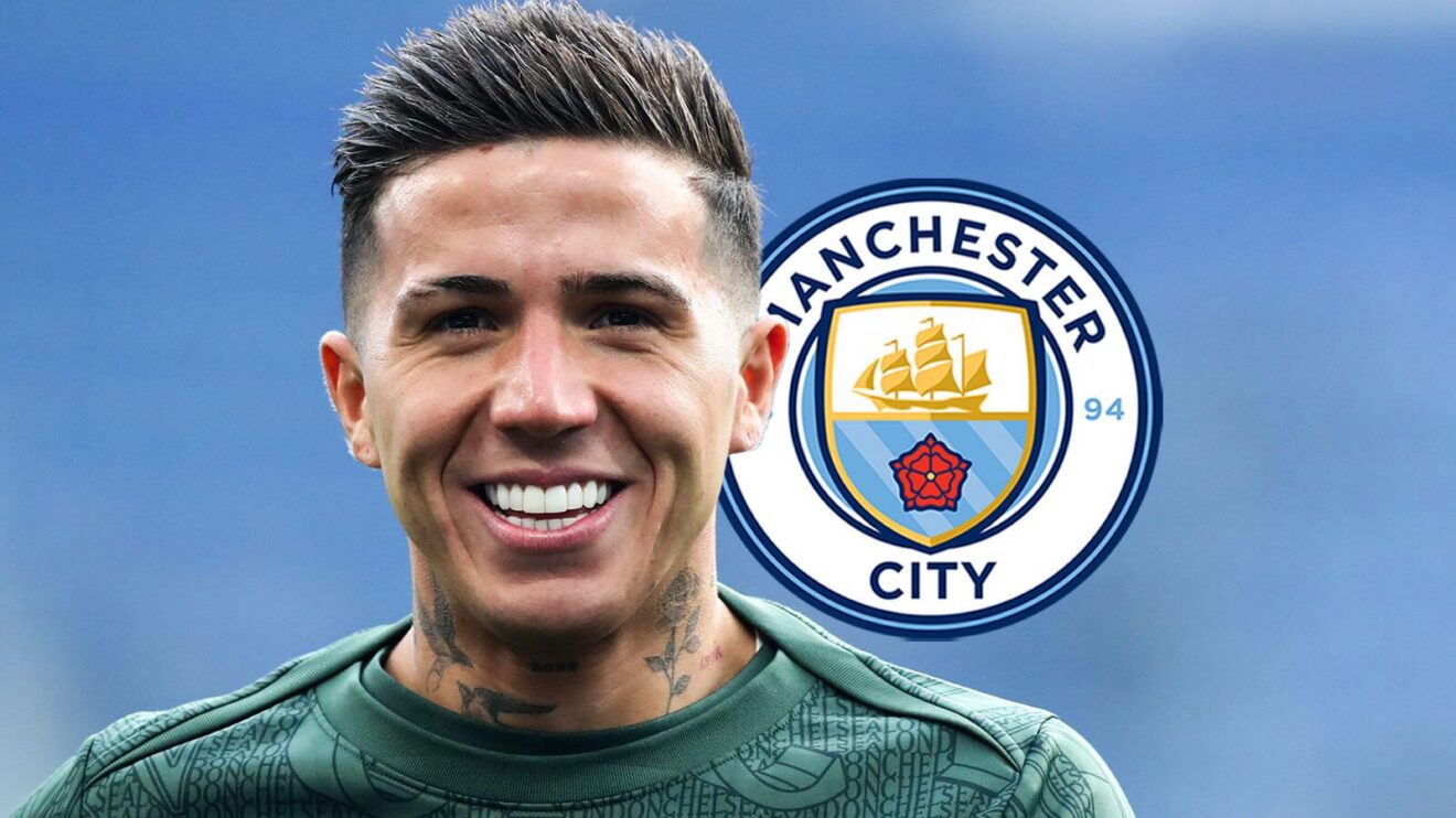 Enzo Fernandez is linked with Man City.
