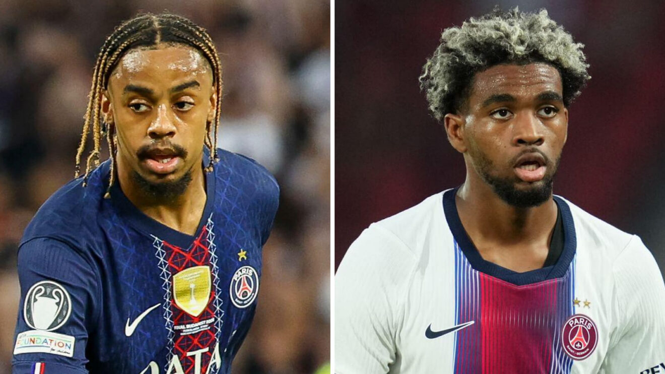 bradley barcola ibrahim mbaye psg