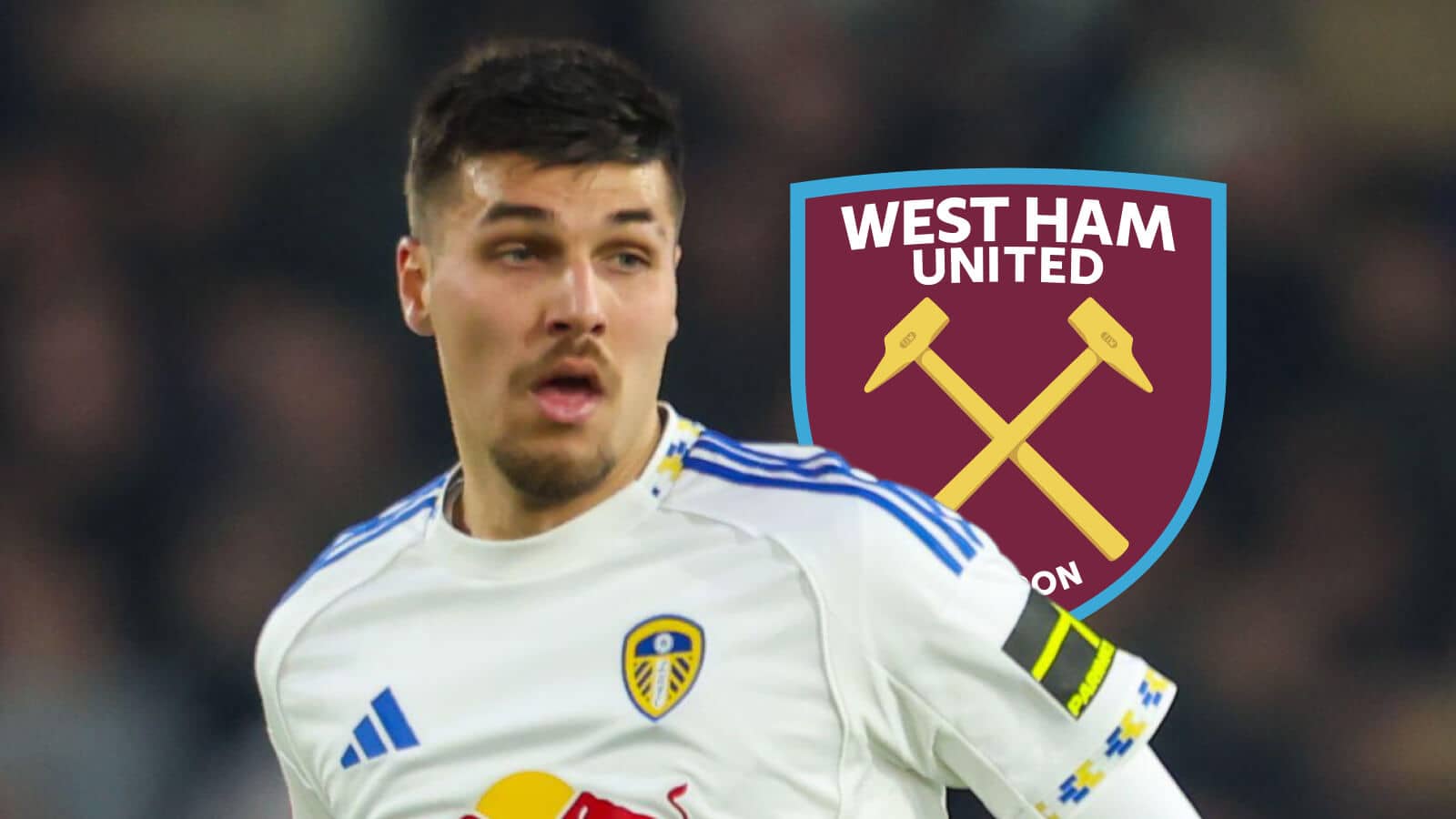 F365 Joel Piroe with West Ham badge 1 1 1