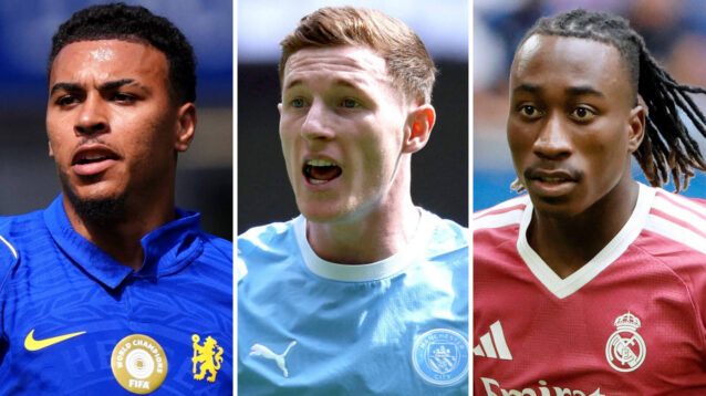 Morgan Rogers, Elliot Anderson and Yan Diomande.
