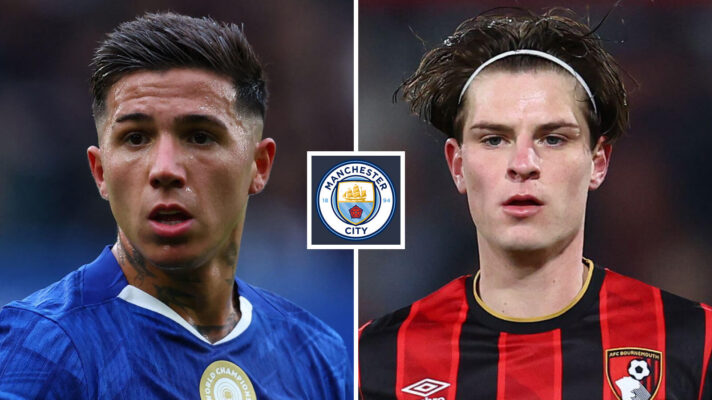 Man City transfer targets Enzo Fernandez and Alex Scott