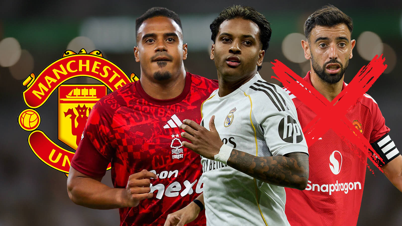 F365 One Badge MurilloRodrygo Bruno Fernandes Manchester United