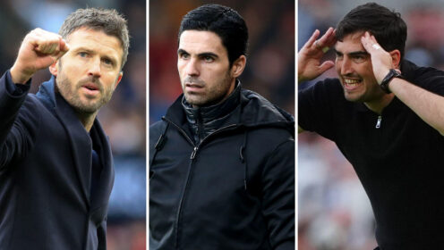 Premier League manager starts ranked: Man Utd boss top, Man City bottom