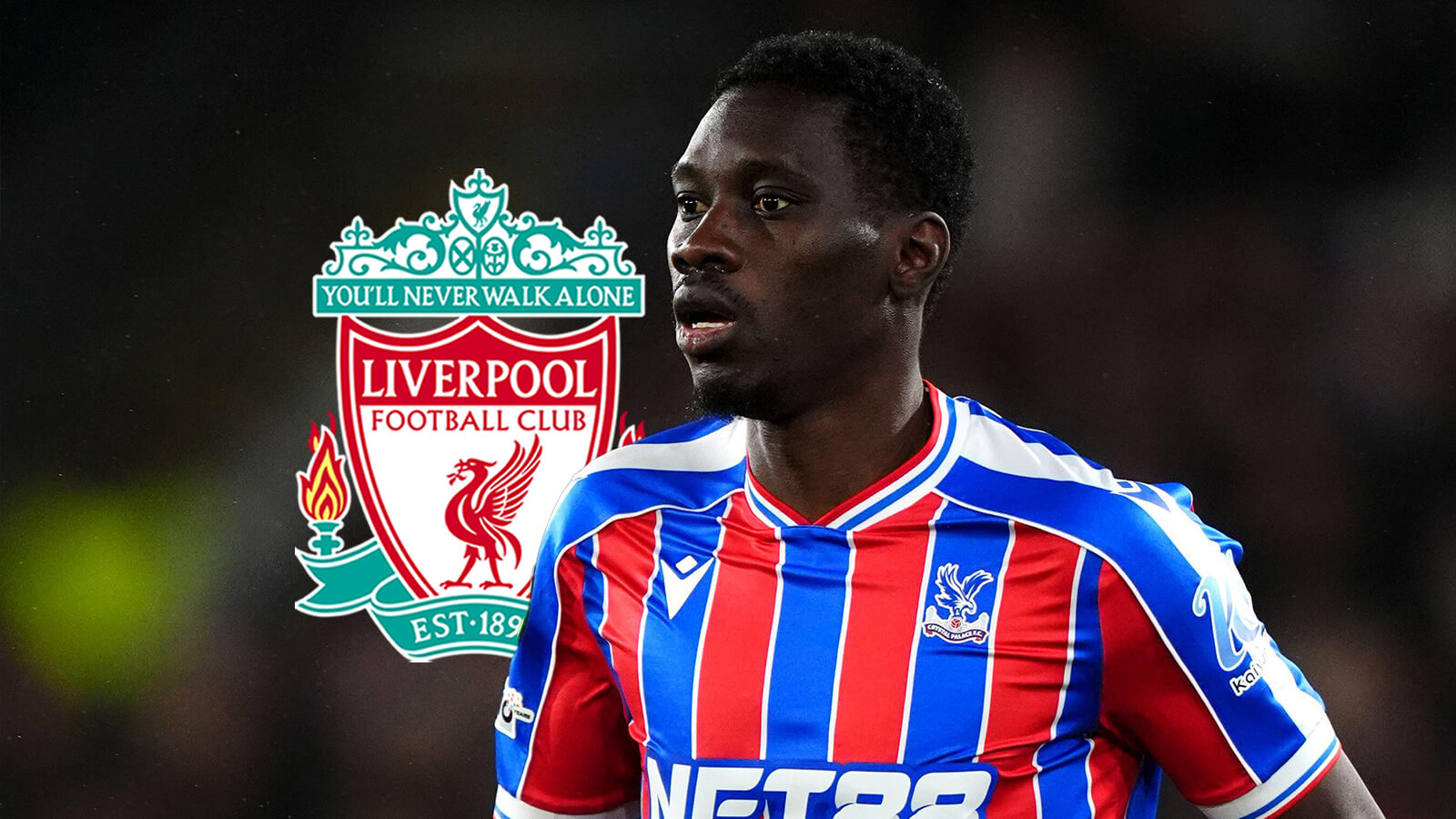 ismaila sarr liverpool badge