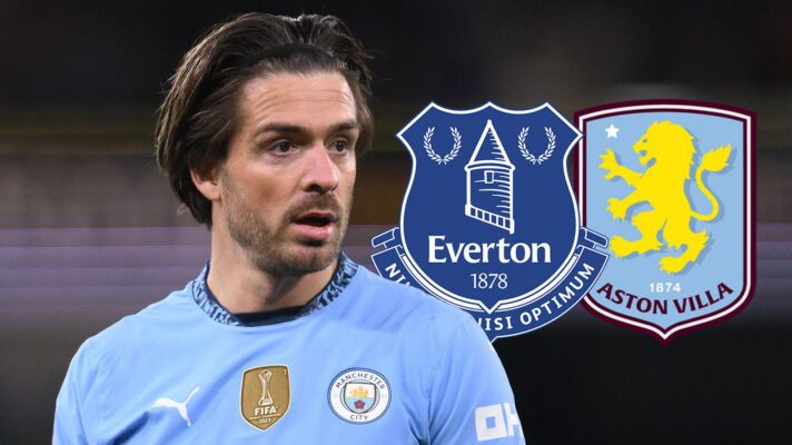 Jack Grealish is linked with Everton and Aston Villa.