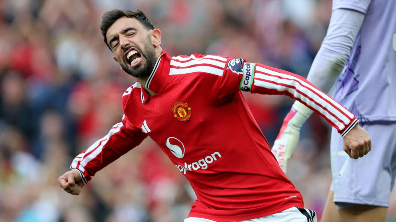 Bruno Fernandes scored the first hat-trick of this Premier League season.