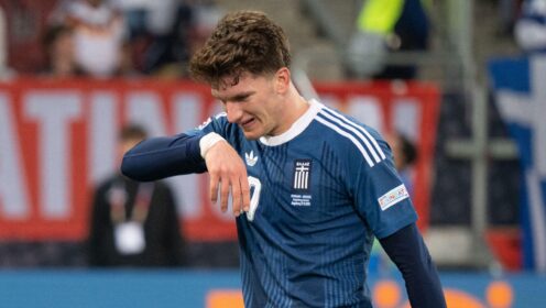 Every Premier League player injured on international duty as Christos Tzolis joins long list