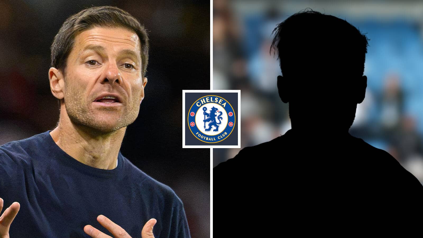 Two Images Collage Xabi Alonso Silhouette Player 7 1 1