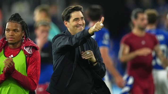 Liverpool head coach Andoni Iraola