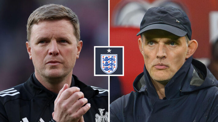 England boss Thomas Tuchel and Eddie Howe