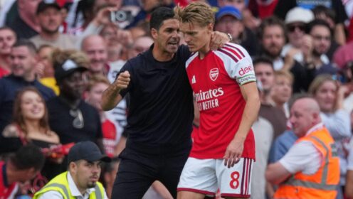 Mikel Arteta has his captain back as Odegaard shows levels between Arsenal and Chelsea