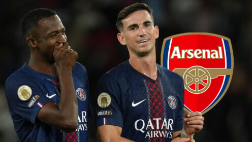 Arsenal scout £39m PSG starter in baffling transfer move